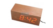 Wooden Digital Clock Device