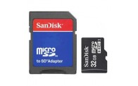 Sandisk 32GB MicroSD Card & SD Adapter