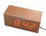 Wooden Clock LED Time Display